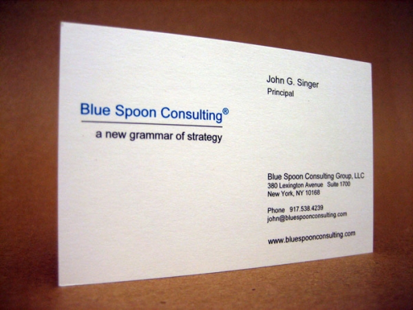 Sample Business Card